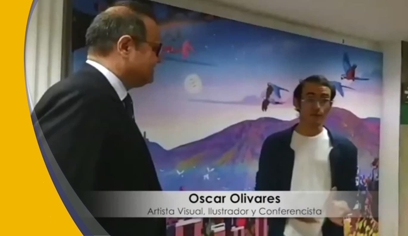 Obra de Oscar Olivares en la Policlínica Metropolitana