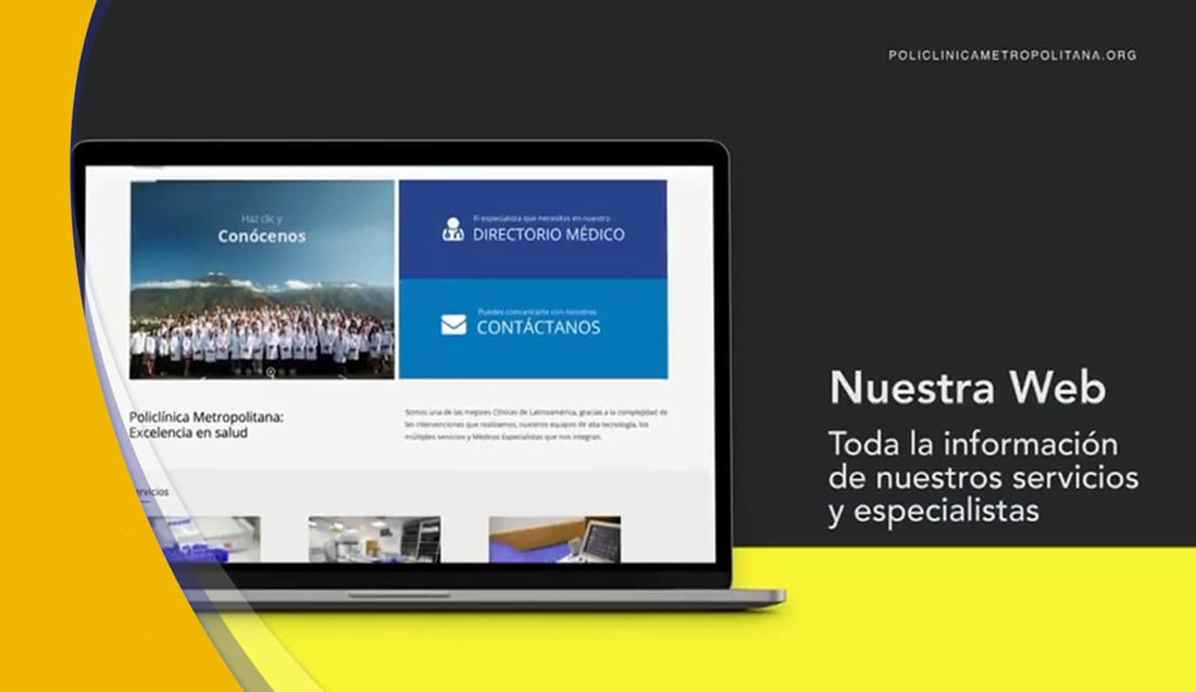 Descubre la nueva Policlínica Metropolitana en la web